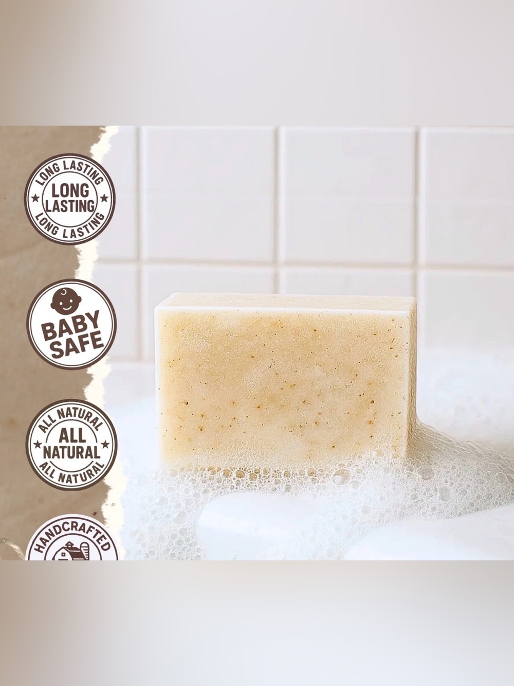 Natural Tallow Soap Bar - 1 bar